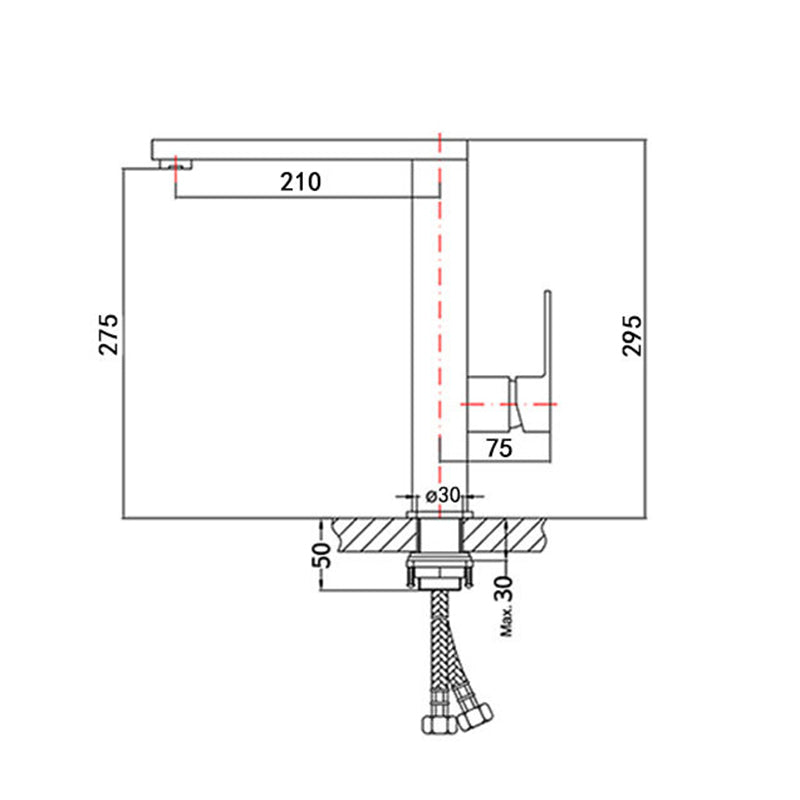 VeroFlow 360-Degree Stainless Steel Kitchen Mixer Faucet | OpalDwell OpalDwell
