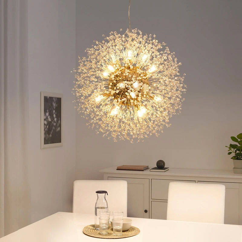 Lunara Inverted Dandelion Pendant Ceiling Light Edition - OpalDwell