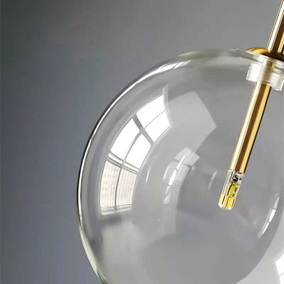 Aurelia Sphere Glass Pendant Light Medieval Inspired - OpalDwell