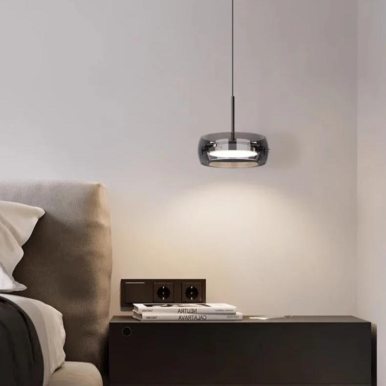 Vellin | Clear Glass Pendant Light - OpalDwell