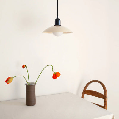 Asterra Glass Pendant Light Macaron Style For Small Spaces - OpalDwell