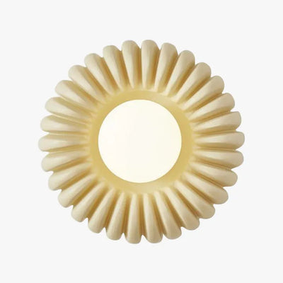 Lyria Resin Wall Lamp Modern Ambient Lighting Soft Glow - OpalDwell