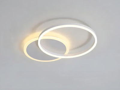 LumenNova Orbit Ring Ceiling Light With Celestial Glow - OpalDwell