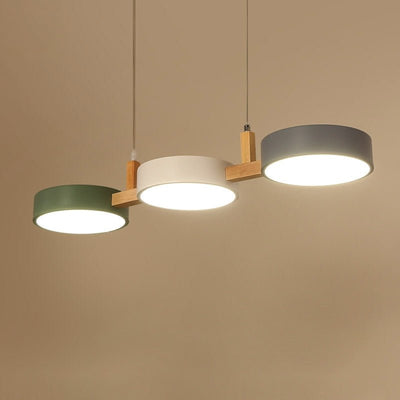Nordic Multi-Light Flush Ceiling Light For Kitchen & Dining OpalDwell