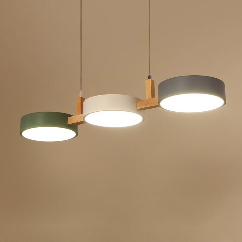 Nordic Multi-Light Flush Ceiling Light For Kitchen & Dining OpalDwell
