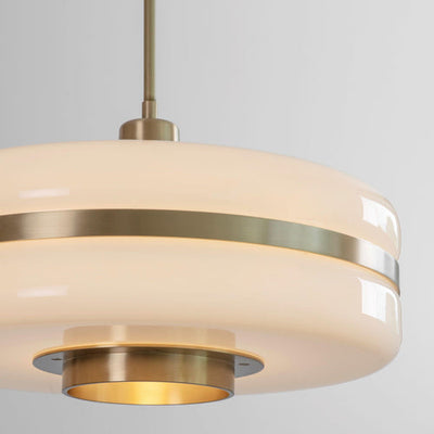 LumiNord Glass Pendant Lamp | Nordic Minimal Warmth - OpalDwell