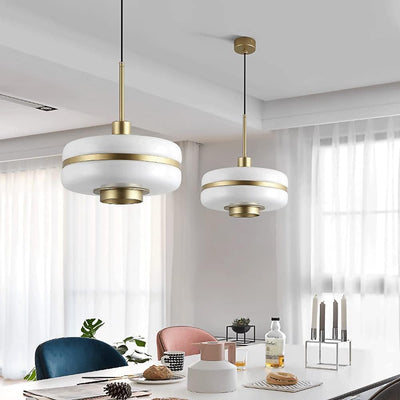 LumiNord Glass Pendant Lamp | Nordic Minimal Warmth - OpalDwell