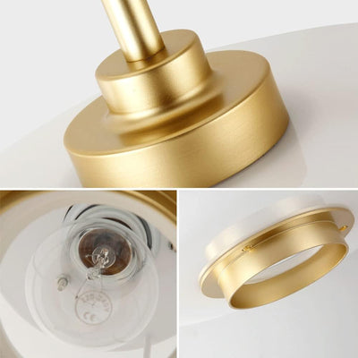 LumiNord Glass Pendant Lamp | Nordic Minimal Warmth - OpalDwell