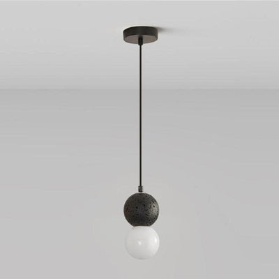 AureliaHalo Glass LED Pendant Light with Modern Glow - OpalDwell