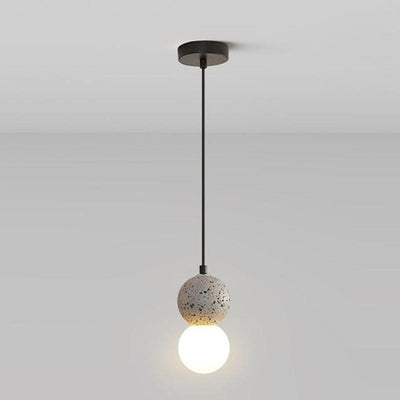 AureliaHalo Glass LED Pendant Light with Modern Glow - OpalDwell