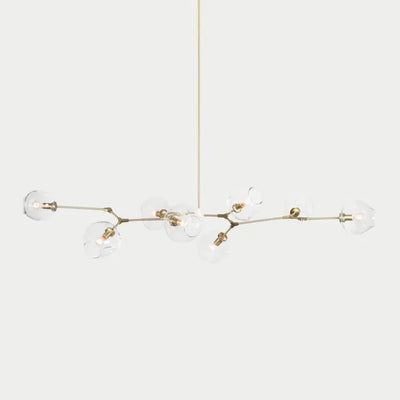 LustraNova Glass Bubble Pendant Light With Branching Arms Ambient Lighting - OpalDwell