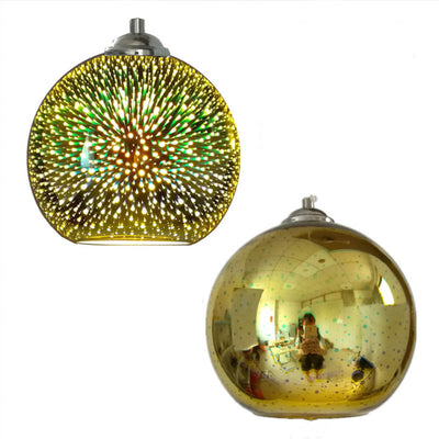 Prismora 3D Glass Dome Pendant Light - Colorful Modern - OpalDwell