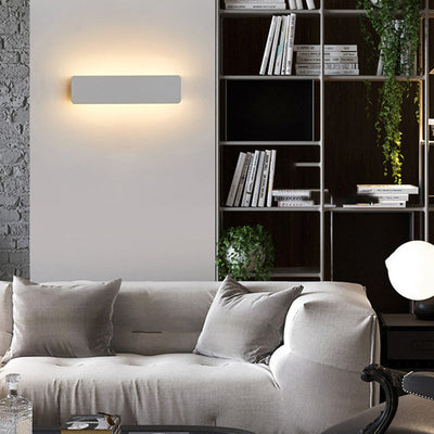 NovaLume LED Metal Indoor Wall Lamp Rotatable White - OpalDwell