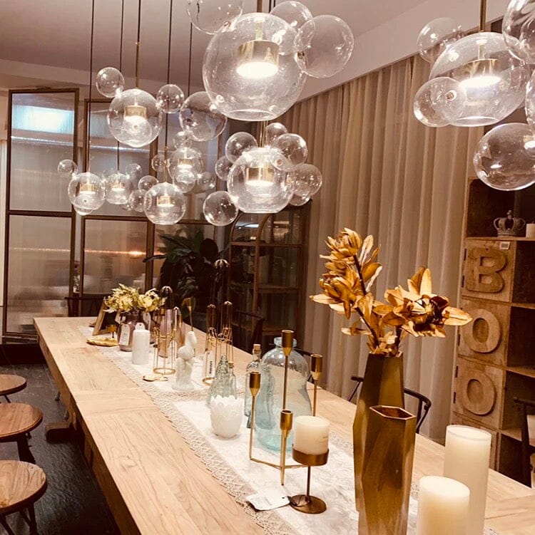 Liora Bubble Glass Pendants - OpalDwell