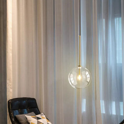 Aurelia Sphere Glass Pendant Light Medieval Inspired - OpalDwell