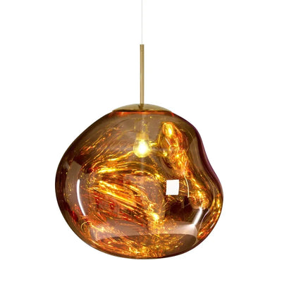 AstraLuma Lava Pendant Lights Four Color Glass Finish - OpalDwell