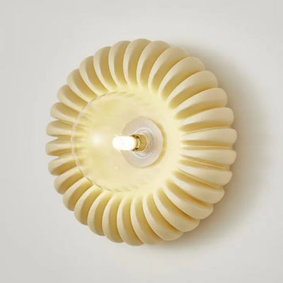 Lyria Resin Wall Lamp Modern Ambient Lighting Soft Glow - OpalDwell
