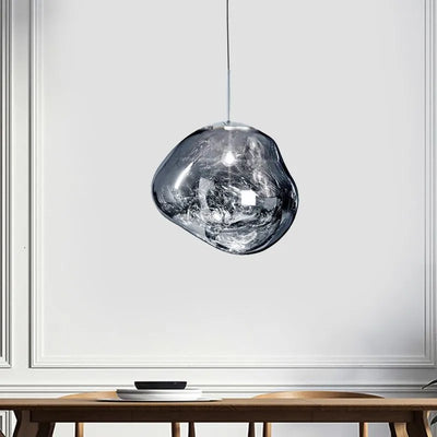 AstraLuma Lava Pendant Lights Four Color Glass Finish - OpalDwell