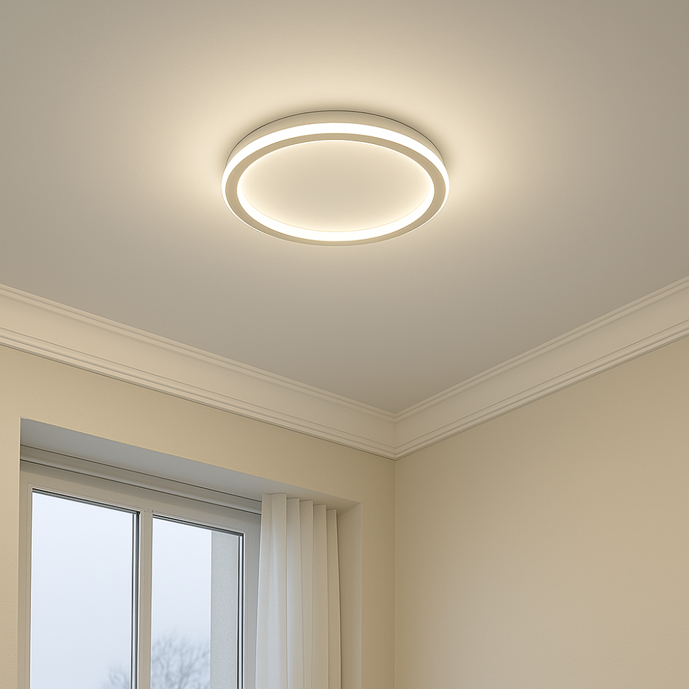 SkagaNova Nordic Dimmable Led Ceiling Light In Warm White OpalDwell