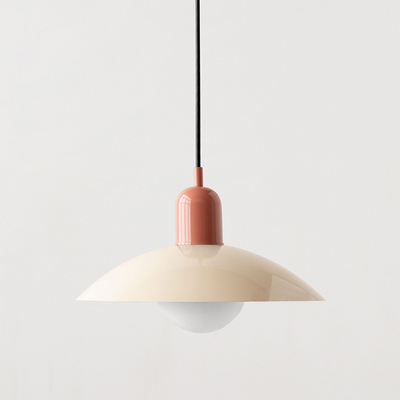 Asterra Glass Pendant Light Macaron Style For Small Spaces - OpalDwell