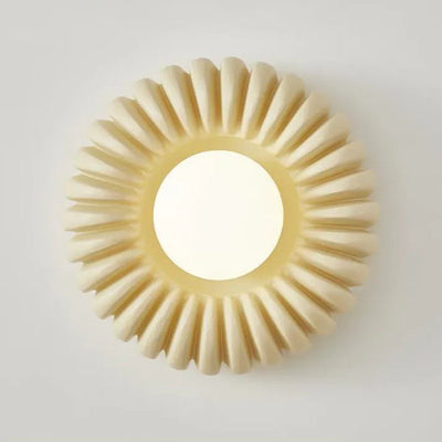 Lyria Resin Wall Lamp Modern Ambient Lighting Soft Glow - OpalDwell