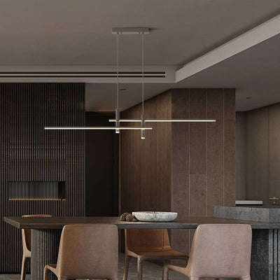 Nexa Linear Pendant Light for Modern Dining Room Lighting - OpalDwell