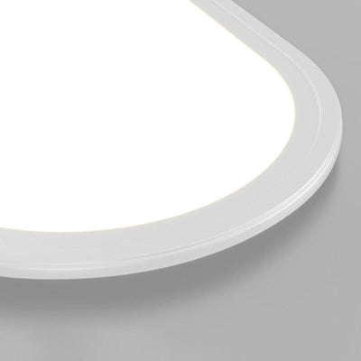 NovaOval Slim Oval Ceiling Light for Living Rooms and Homes OpalDwell
