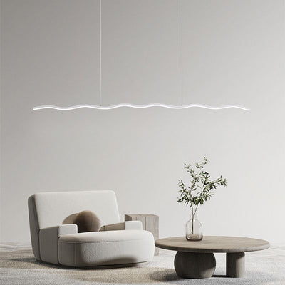 LumiNova Pendant Light Modern LED in Black and White - OpalDwell