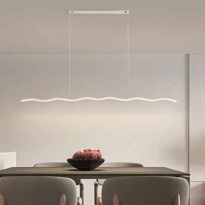 LumiNova Pendant Light Modern LED in Black and White - OpalDwell