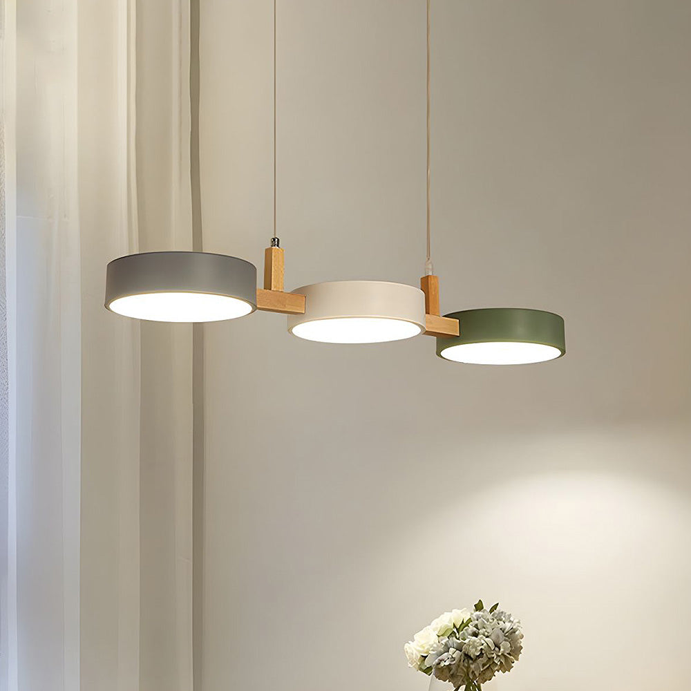 Nordic Multi-Light Flush Ceiling Light For Kitchen & Dining OpalDwell