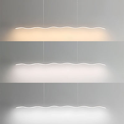 LumiNova Pendant Light Modern LED in Black and White - OpalDwell