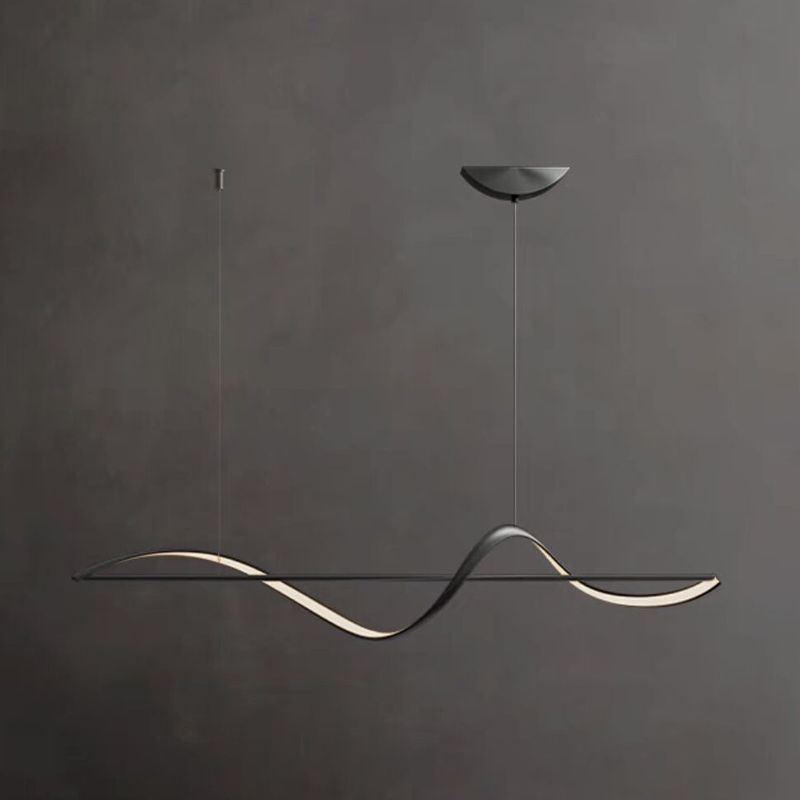 OrbaHalo Circular Metal Chandelier for Living Rooms - OpalDwell