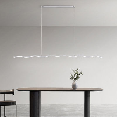 LumiNova Pendant Light Modern LED in Black and White - OpalDwell