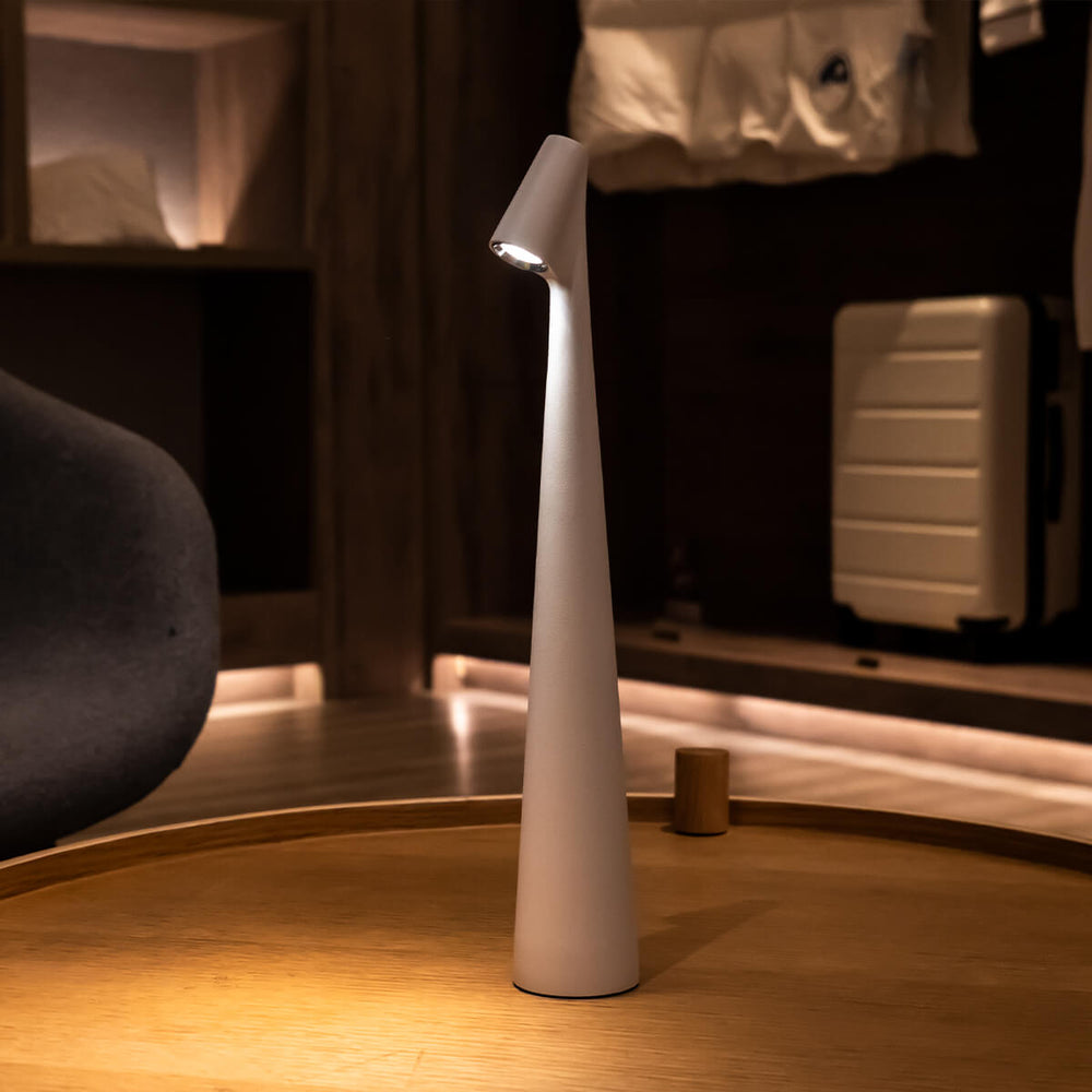 Rechargeable Nordic Minimalist Cordless Table Lamp With LED - OpalDwell