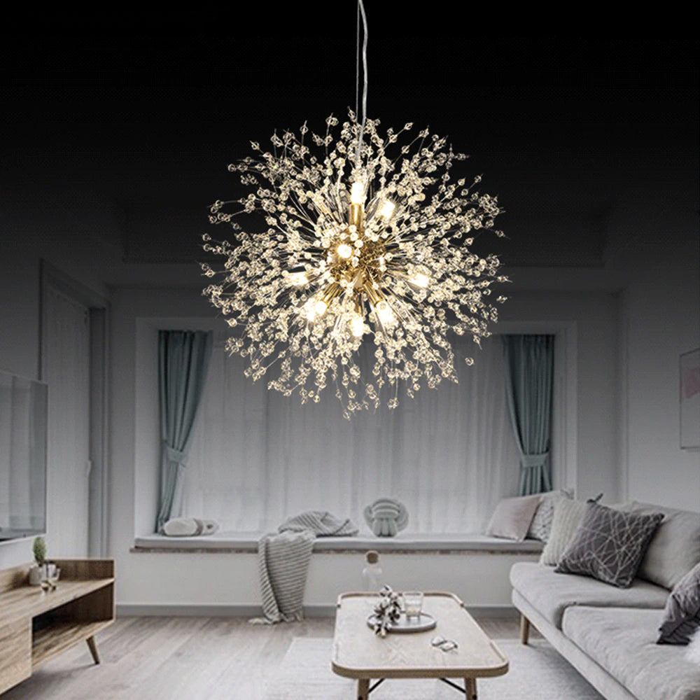 Lunara Inverted Dandelion Pendant Ceiling Light Edition - OpalDwell