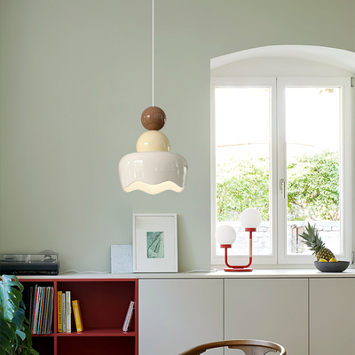 Aurelia Glow Romantic Hanging Pendant Lamp for Bedroom - OpalDwell