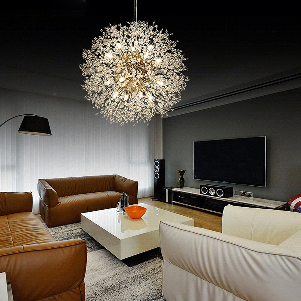 Lunara Inverted Dandelion Pendant Ceiling Light Edition - OpalDwell