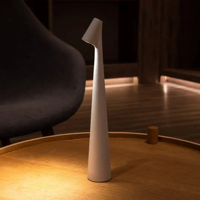 LumaNord Wireless LED Table Lamp for Reading and Dining Rooms with Soft Ambience - OpalDwell