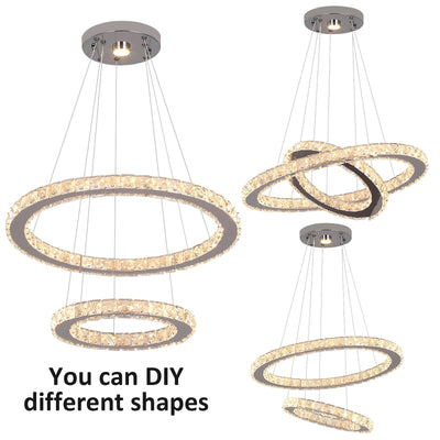 Harlow Ring Chandelier - OpalDwell