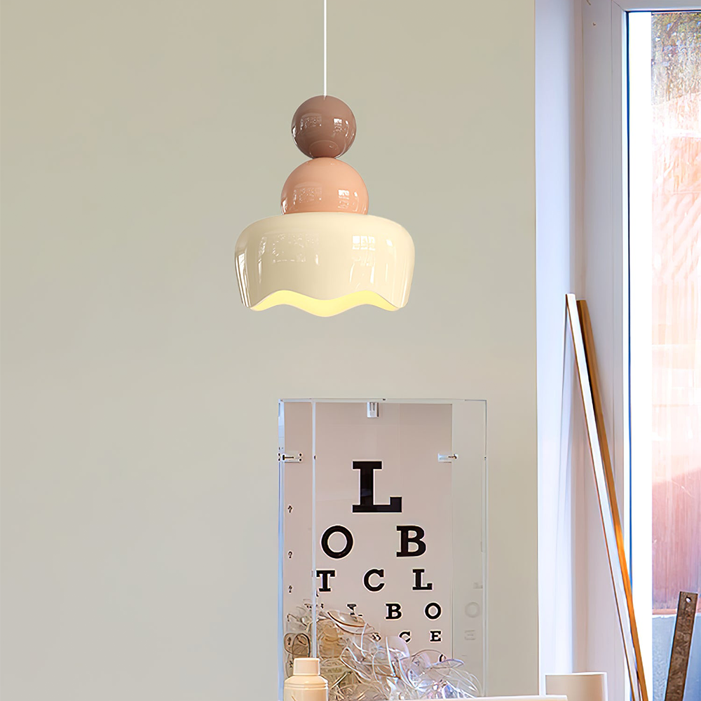Aurelia Glow Romantic Hanging Pendant Lamp for Bedroom - OpalDwell