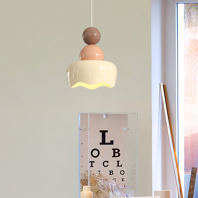 Aurelia Glow Romantic Hanging Pendant Lamp for Bedroom - OpalDwell