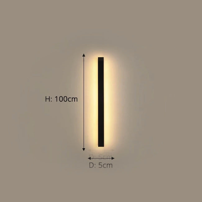 FjordLuma Nordic Waterproof Wall Lamp With Soft LED Glow - OpalDwell