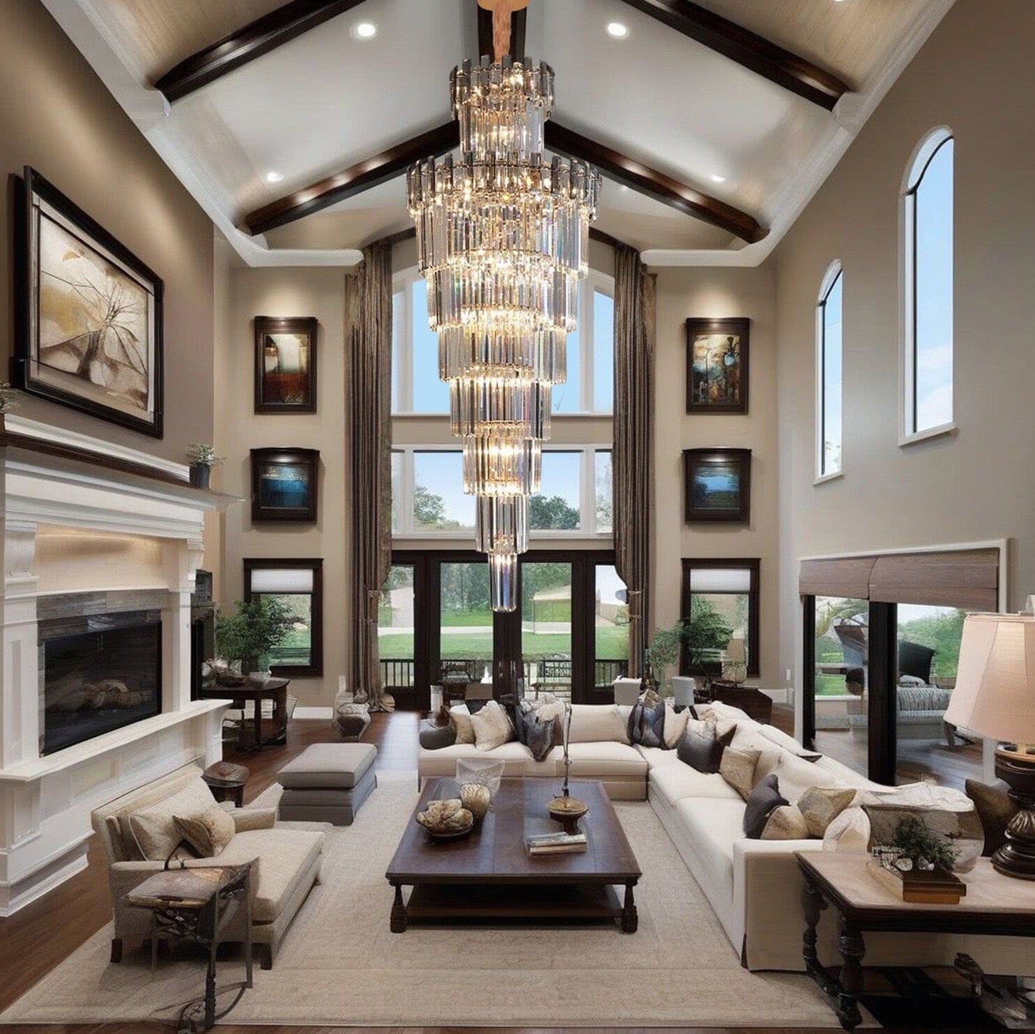 Bellamy French Empire Chandelier OpalDwell