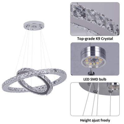 Harlow Ring Chandelier - OpalDwell