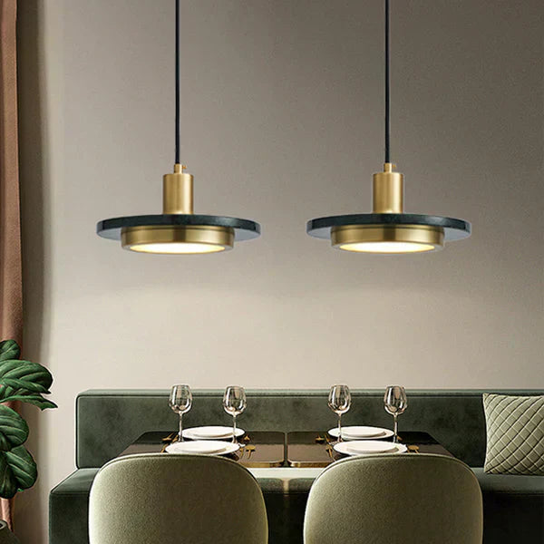 Marble Pendant Light In Sleek Modern Style For Interiors OpalDwell