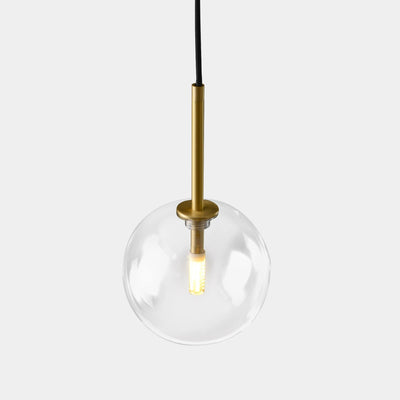 Aurelia Sphere Glass Pendant Light Medieval Inspired - OpalDwell