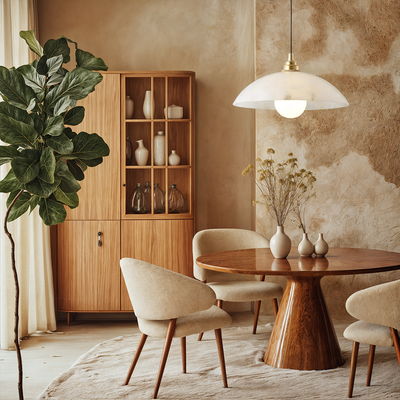 Elara | Alabaster & Marble Hanging Lamps - OpalDwell