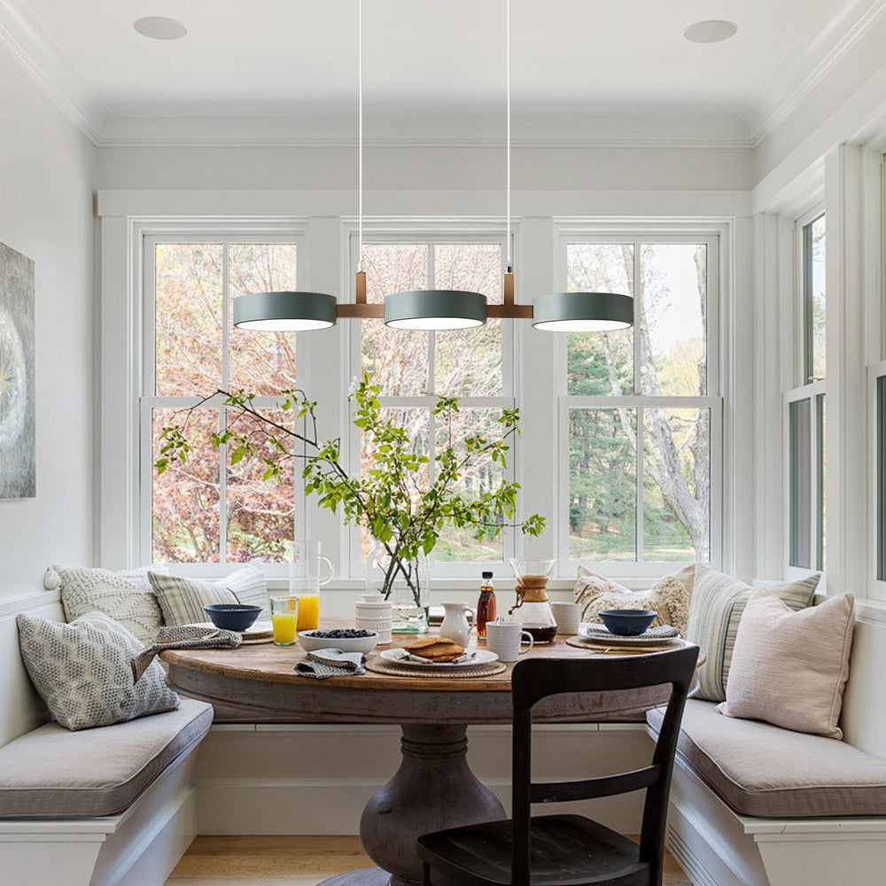 Nordic Multi-Light Flush Ceiling Light For Kitchen & Dining OpalDwell