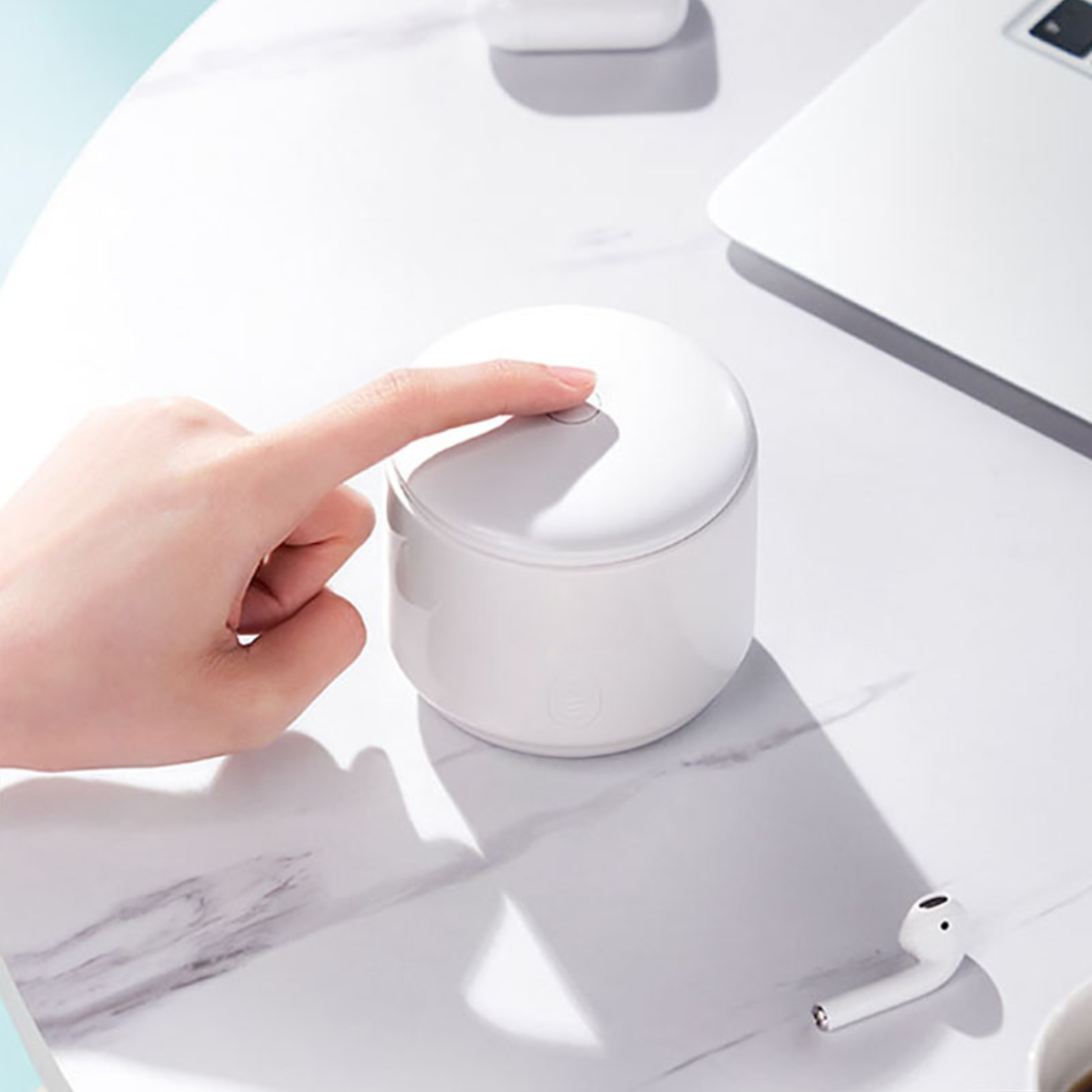 LumaNova UV Ultrasonic Cleaner With Sanitizing Lights For Dentures And Valuables - OpalDwell