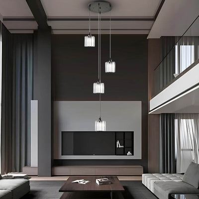 Liora | Crystal Drop Chandelier - OpalDwell
